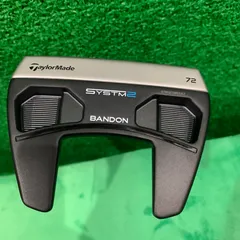 【最終値下げ】11日までの限定特価!◆テーラーメイド SYSTEM2 72 BANDON パター:C000668-006◆のサムネイル