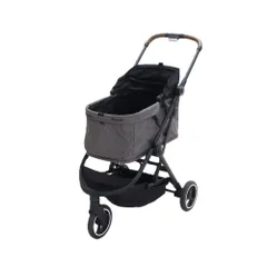 中古 コンビ ペット用カート ルルテイル　combi-lulutail2024-rto-bk マウナロアブラック×グレージュ 【可(C)】のサムネイル