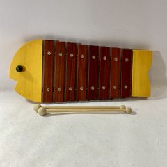 BørneLund おさかなシロフォン 木琴 木製玩具 - メルカリ