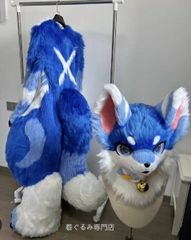 オーダーページ ケモノ 着ぐるみ コスプレ ファースーツ マスク - メルカリ