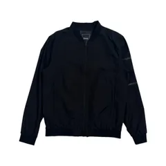 HERNO Laminar ヘルノ ラミナー GORE-TEX INFINIUM WINDSTOPPER 裏メッシュ ダブルジップ MA-1 ブルゾン ジャケット 48/ブラック系 メンズ アウトドアのサムネイル