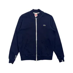 LACOSTE L!VE ラコステライブ ダブルジップ スウェット ジャケット ジャンパー S/ネイビー系 メンズのサムネイル
