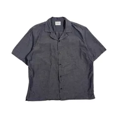 MORRIS & SONS モリスアンドサンズ 開襟 半袖 オープンカラーシャツ 3/チャコール系 メンズのサムネイル