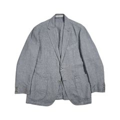 洗える】麻100% 無印良品 アンコンジャケット グレー L 美品 春夏 