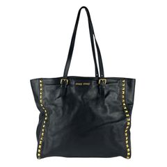激レア☆希少☆美品 miumiuミュウミュウ スタッズ/ショルダー/トート 