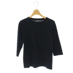 マルティニーク martinique フライス5分袖プルオーバー カットソー Tシャツ 紺 ネイビー /SS ■OSのサムネイル