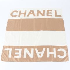 セール！シャネル ブランケット 正規品 厚手 美品！ニット レア ロゴ 