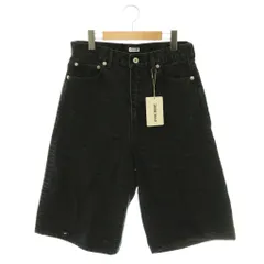 アンスクリア INSCRIRE 26SS Dot Hole Denim Shorts デニムショーツ ショートパンツ ダメージ加工 31 黒 ブラック /HS ■OSのサムネイル