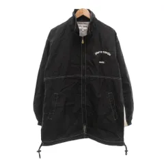 ピエールカルダン Pierre Cardin ブルゾン L 黒 ブラック 白 ホワイト 長袖 スタンドカラー ロゴ刺繍 /SX ■GY60のサムネイル
