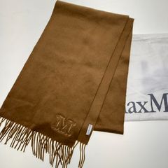 新品未使用】Max Mara マックスマーラ カシミヤ マフラー キャメル M