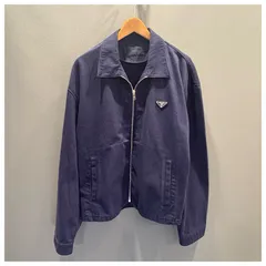 【美品】PRADA プラダ　デニムジップジャケット　XL【最終値上げ】のサムネイル