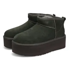 UGG アグ プラットフォーム ムートンブーツ クラシック ウルトラ ミニ レディース 厚底 1135092、FOREST NIGHTのサムネイル