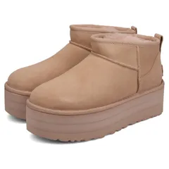 UGG アグ プラットフォーム ムートンブーツ クラシック ウルトラ ミニ レディース 厚底 1135092、DRIFTWOODのサムネイル
