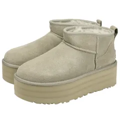 UGG アグ プラットフォーム ムートンブーツ クラシック ウルトラ ミニ レディース 厚底 1135092、SHADED CLOVERのサムネイル