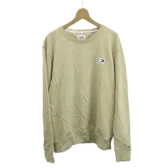 トミー TOMMY トレーナー XL ベージュ 長袖 クルーネック /RN ■ECC002のサムネイル