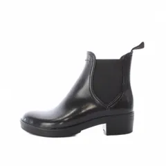 マッキントッシュ MACKINTOSH マッキントッシュ TRINIT サイドゴア レインブーツ 長靴 37 24cm 黒 ブラック /RI ■OS