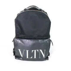 【中古B】ヴァレンティノガラヴァーニ ナイロン レザー テック バックパック VALENTINO GARAVANI リュックサック ブラックのサムネイル