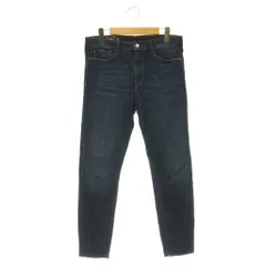 エンポリオアルマーニ EMPORIO ARMANI スキニーデニムパンツ テーパード ストレッチ ダメージ加工 28 ネイビー /MY ■OSのサムネイル