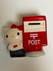 3F 昭和レトロ ハローキティ ポスト型 貯金箱 サンリオ ヴィンテージ