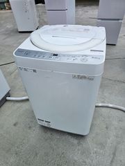 福岡限定】SHARP ES-GE6B-W 洗濯機 6.0kg 3ヶ月保証 - メルカリ
