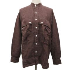 オールドジョー OLDJOE タグ付き 25SS BAND COLLAR LONG TAIL SHIRTS