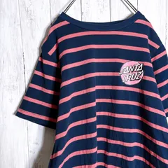 【海外モデル】サンタクルーズ SANTACRUZ レディース ボーダー 短丈 半袖Tシャツ #08のサムネイル