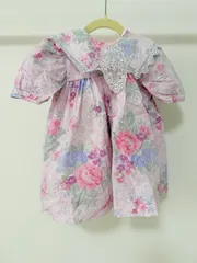 【Size 90】vintage 花柄 ワンピースのサムネイル