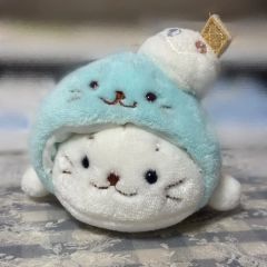 平成レトロ サンエックス まめゴマ ジングルベルぬいぐるみ