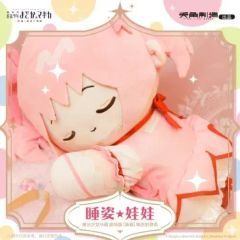 中国限定】魔法少女まどか☆マギカ【鹿目まどか】寝そべりぬいぐるみ