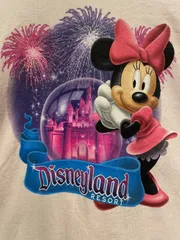00s  Disney land resort 海外 ミニー　キッズ　プリント　Tシャツ　ミッキー　ディズニー　y2k レディースS相当のサムネイル