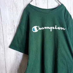 【海外モデル】チャンピオン Champion センタープリント グリーン 半袖Tシャツ #T2