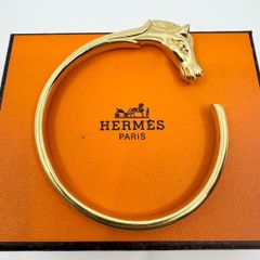 エルメス Hermes Cheval Double Head Bangle - メルカリ