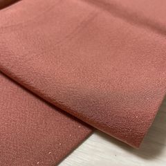 6172］色無地 上質ちりめん 一つ紋 二つ引き 正絹 着物 袷 - メルカリ