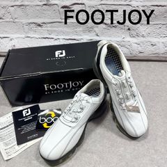 美品】FootJoy ゴルフシューズ フットジョイ 24.5cm ダイヤル式 - メルカリ