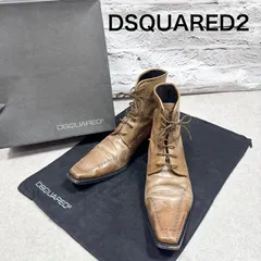 DSQUARED2 ディースクエアード 革靴 ブーツ ブラウン 42のサムネイル