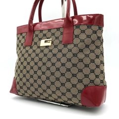 VERSACE ヴェルサーチェ グレカ メデューサ トートバッグ レッド 赤 