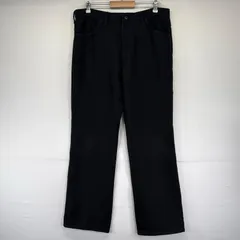古着 ラングラー Wrangler パンツ ランチャーパンツ フレアパンツ ポリエステル ポリエステルパンツ W36×L32  ブラック系 メンズのサムネイル
