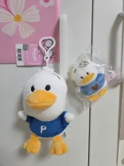 まとめ) サンリオ あひるのペックル キーリング+ガチャ セット 新品