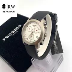 【中古】renoma PARIS R109MT TITANNIUM クロノグラフ チタン 腕時計 クォーツのサムネイル