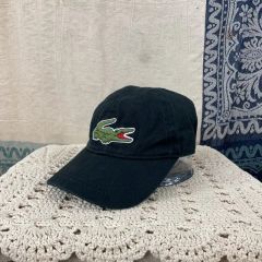 未使用タグ付き】LACOSTE 東京 1964五輪コラボ 公式キャップ 黒 - メルカリ