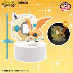 デジモンアドベンチャー フィギュアライト パタモン アグモン デジ