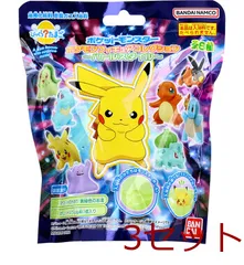 びっくら？たまご ポケットモンスター ポケモンフィギュアコレクション ～バトルスタイル～ 1個入 4570118133045 ×3セット