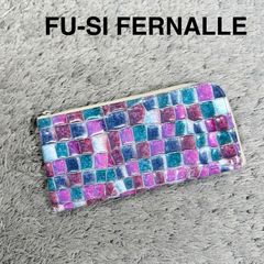 フーシフェルナーレ FU-SI FERNALLE 花柄 L字ファスナー レザー - メルカリ