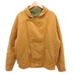 ランバン LANVIN ヴィンテージ ブルゾン ジャケット ダブルボタン 50 キャメル 黄 イエロー /JS ■GY35のサムネイル