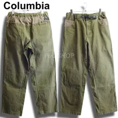 Columbia　コロンビア　リネンブレンド クライミングパンツ　W30相当　ストレッチ　ルーズストレート　オリーブブラウン　メンズ　K103のサムネイル