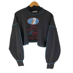 ジュエティ jouetie スウェット DOGクロップドプルオーバー レディース JPN：M のサムネイル