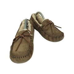 アグ UGG Australia モカシン シープスキン ブラウン系 23cm - メルカリ