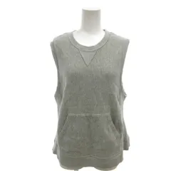 チャンピオン CHAMPION ベスト スウェット  M グレー ノースリーブ クルーネック カンガルーポケット /MX ■ECF005のサムネイル