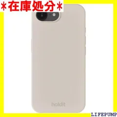 Holdit スマホケース iPhone 17e / 16e / ソフトホワイト スマホ ケース カバー シリコン/ワイヤレス充電可能/しっかりとケアしますグリップ iphoneケース iPhone17e iPhone16e 2376