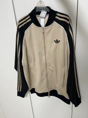 adidas レディース ジャージ S ベージュ/ブラック 藤井風 - メルカリ